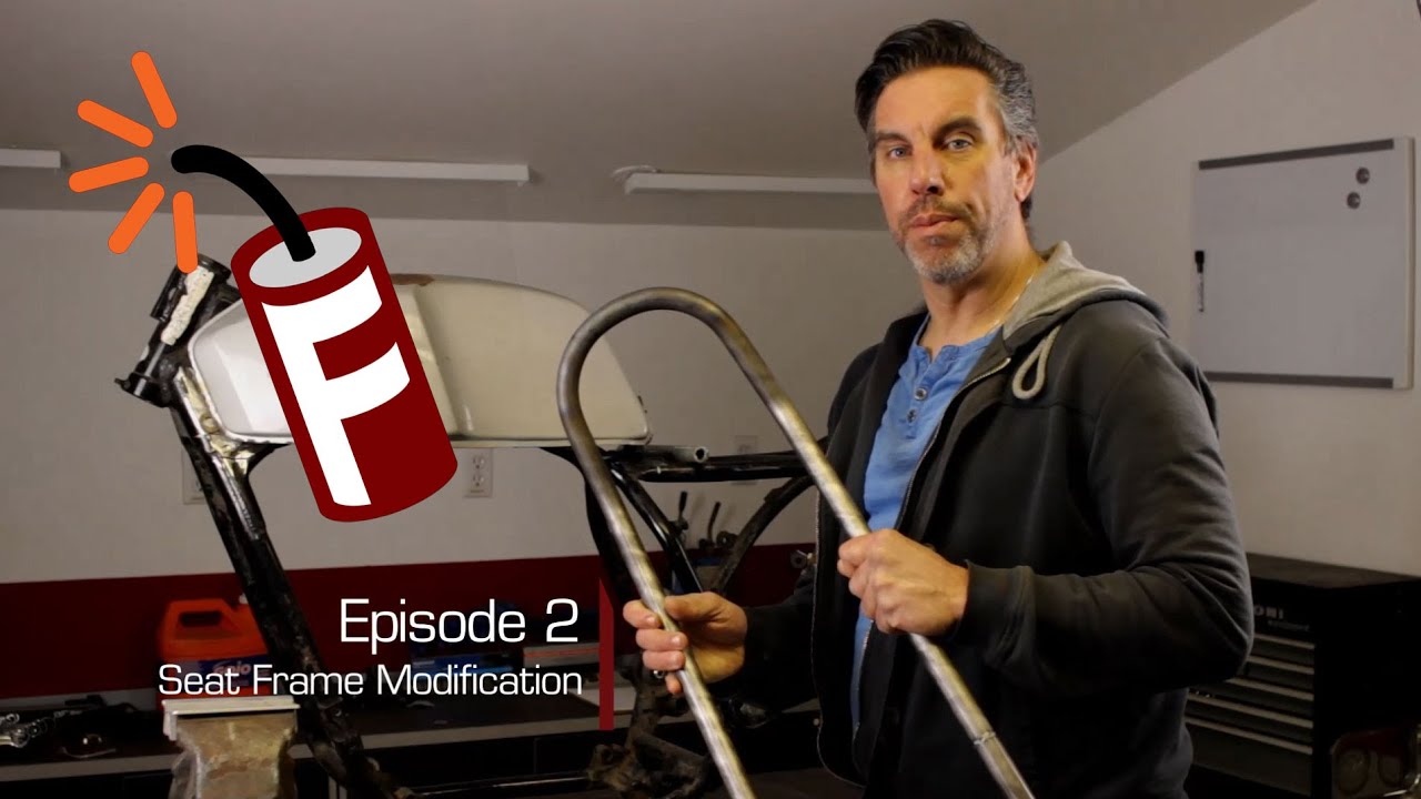Part 2 -Maxim XJ650 Cafe Racer Build - Seat Frame Modification