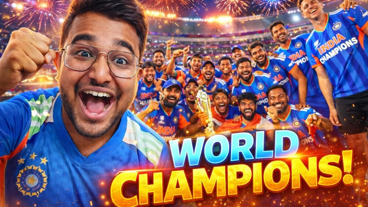 INDIA HAS WON THE WORST FINAL IN THE HISTORY OF CRICKET. 