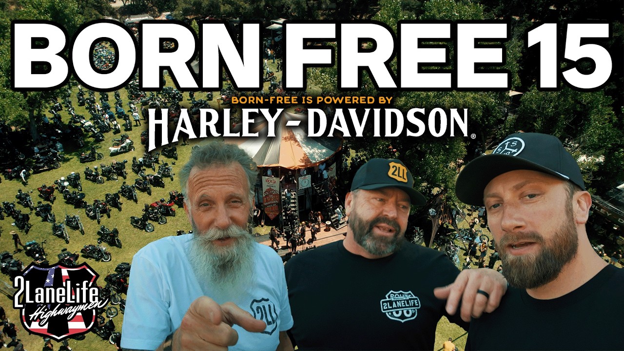 Riding to Born Free 15! | 2024 Born-Free Motorcycle Show