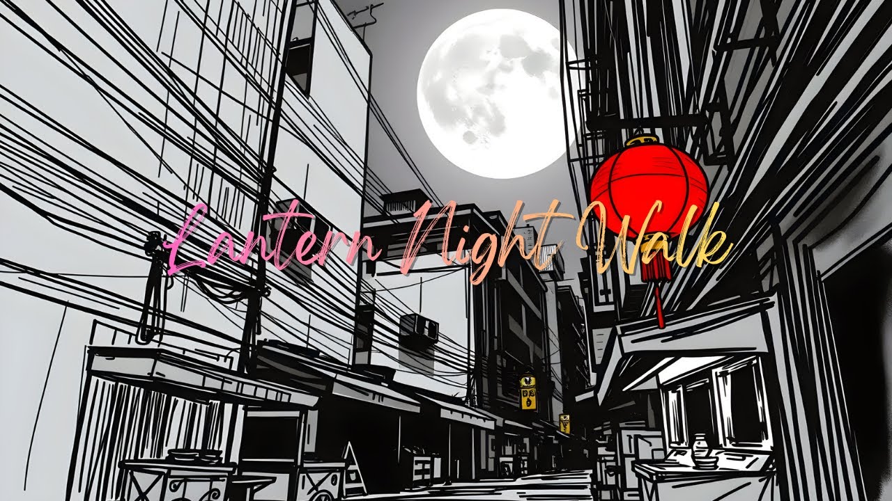 🏮🚶‍♂️ Lantern Walk Home | Chill Beats เดินกลับบ้านท่ามกลางแสงโคม