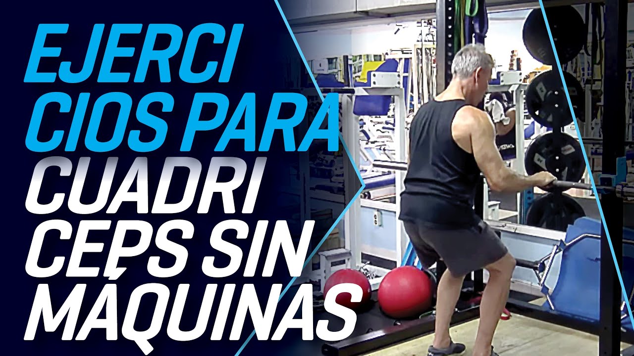 EJERCICIOS PARA CUADRICEPS SIN MAQUINAS - 1001 EJERCICIOS - IRON MASTERS