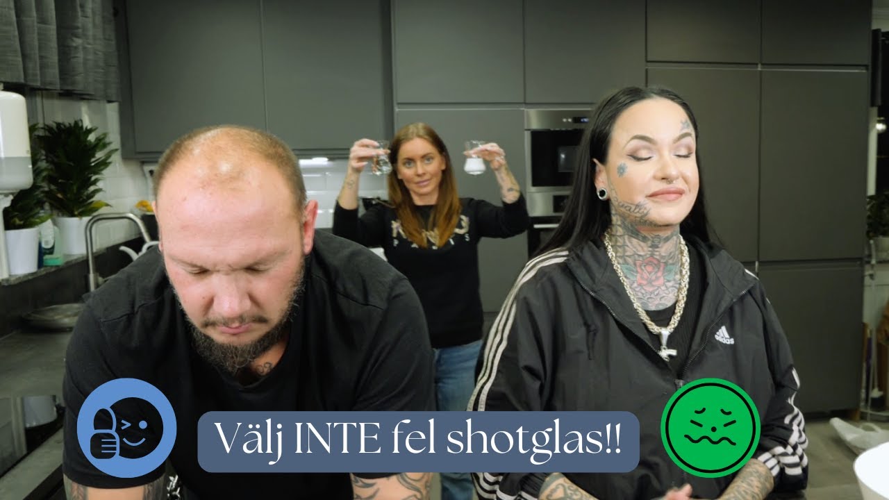 DRICK INTE UR FEL SHOTGLAS!