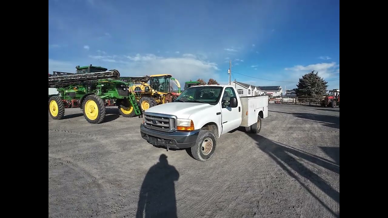 2000 Ford F350 4WD Diesel Service Truck