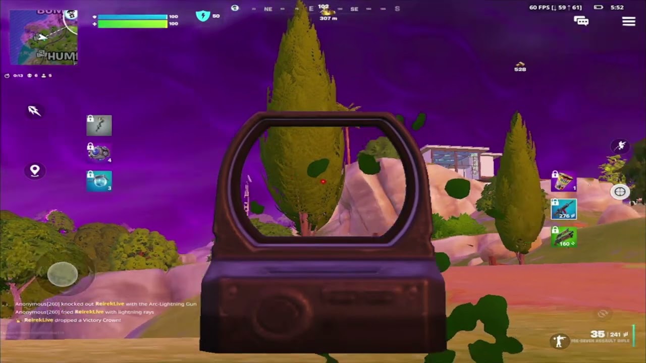 Fortnite on iPad A16 (Chapter 7 Season 1) #465
