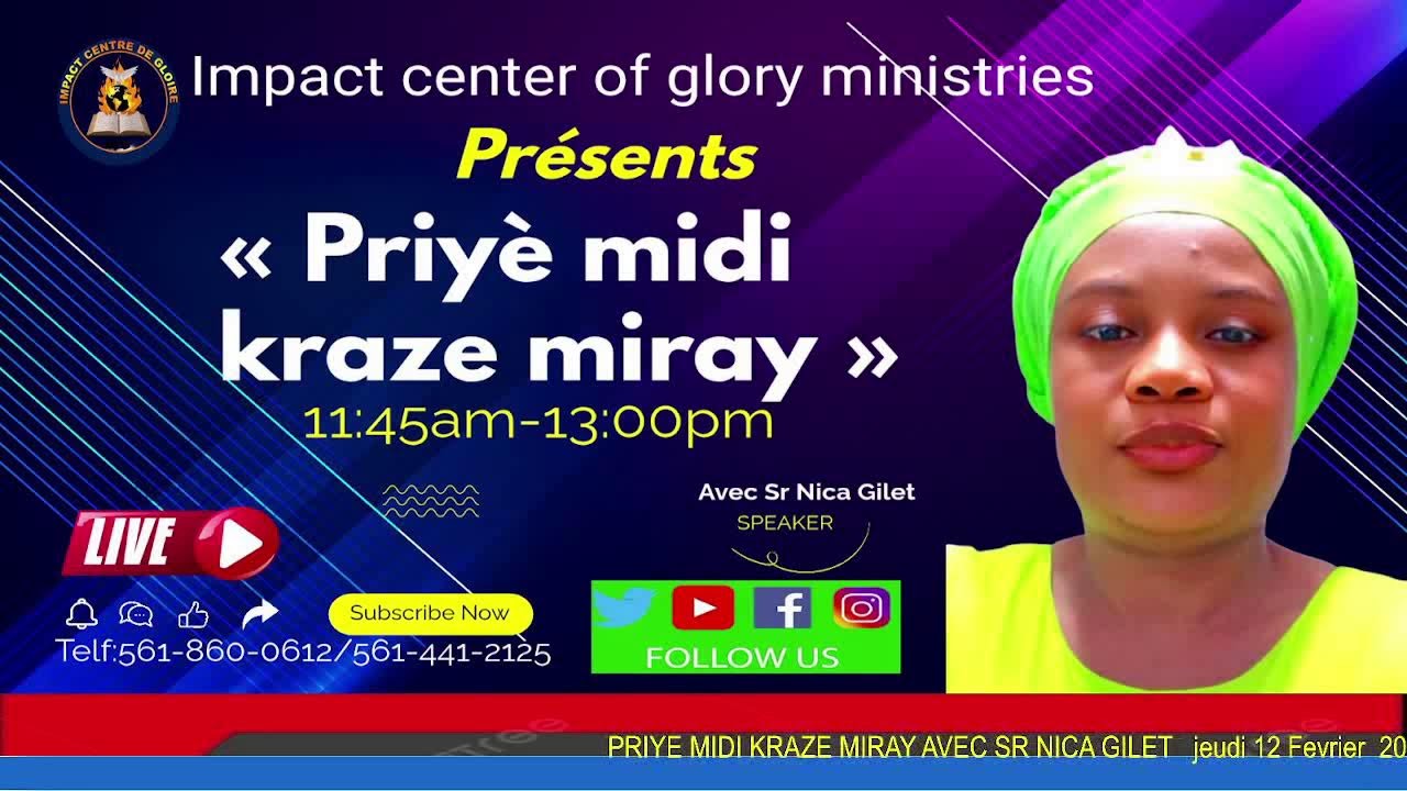 PRIYE MIDI KRAZE MIRAY AVEC SR NICA GILET  JEUDI 12  Fevrier  2026