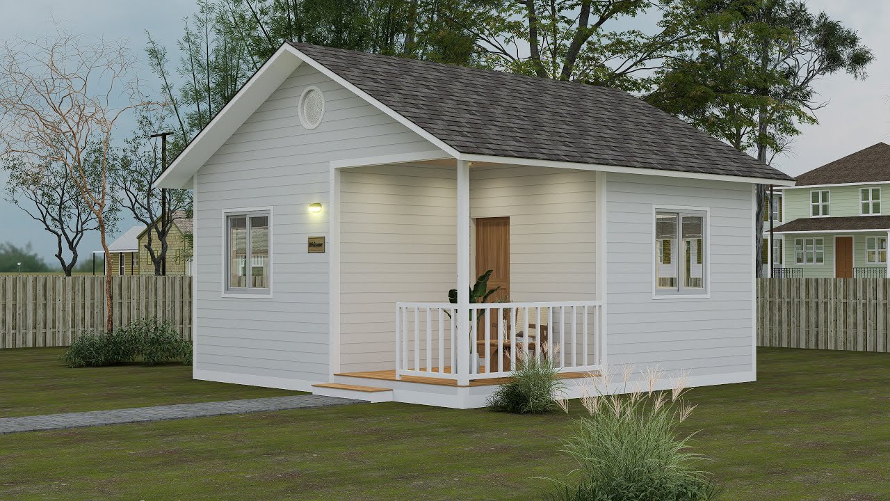 Tiny House (6 X 6 Meters) | Simple & Smart Design