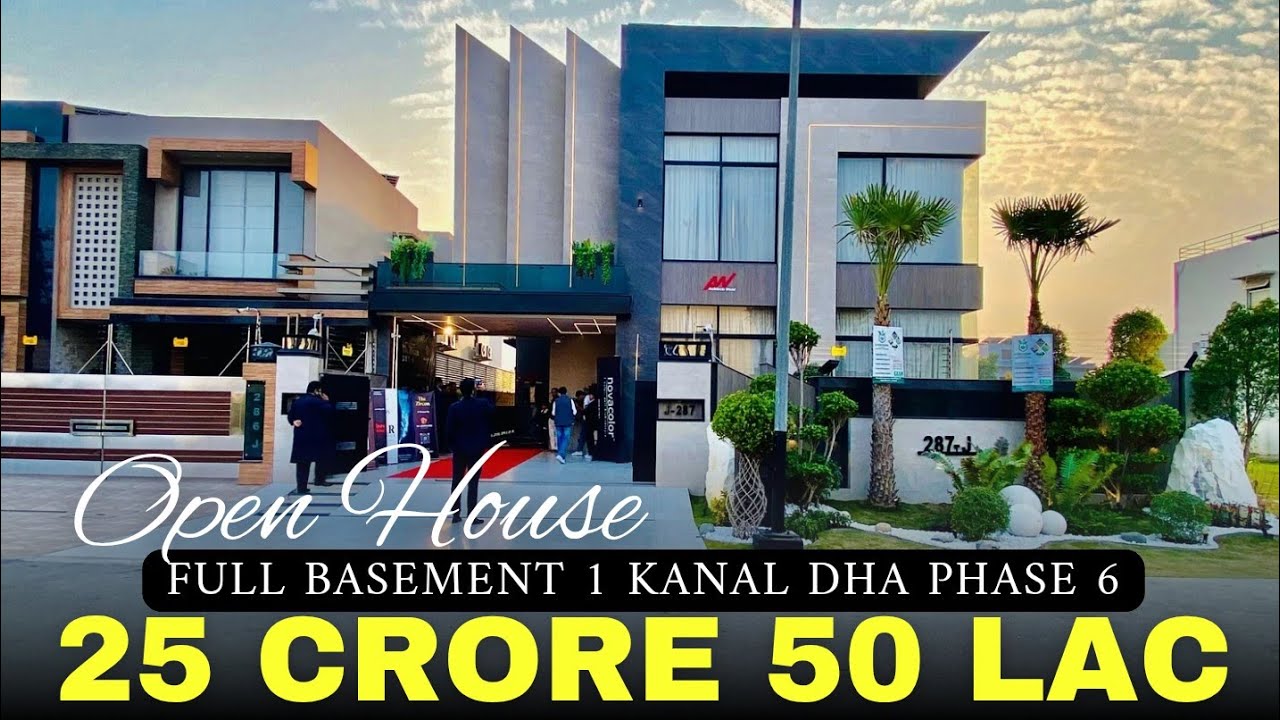 Inside MOST Luxury 1 Kanal House | DHA Phase 6 Sector J | Furnished, Cinema, Pool, 6 Beds