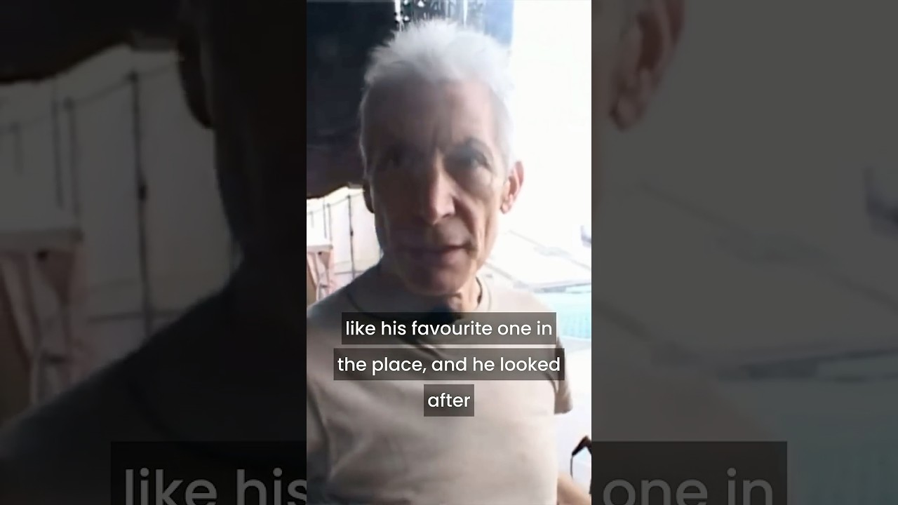 Charlie Watts on his favourite drum kit