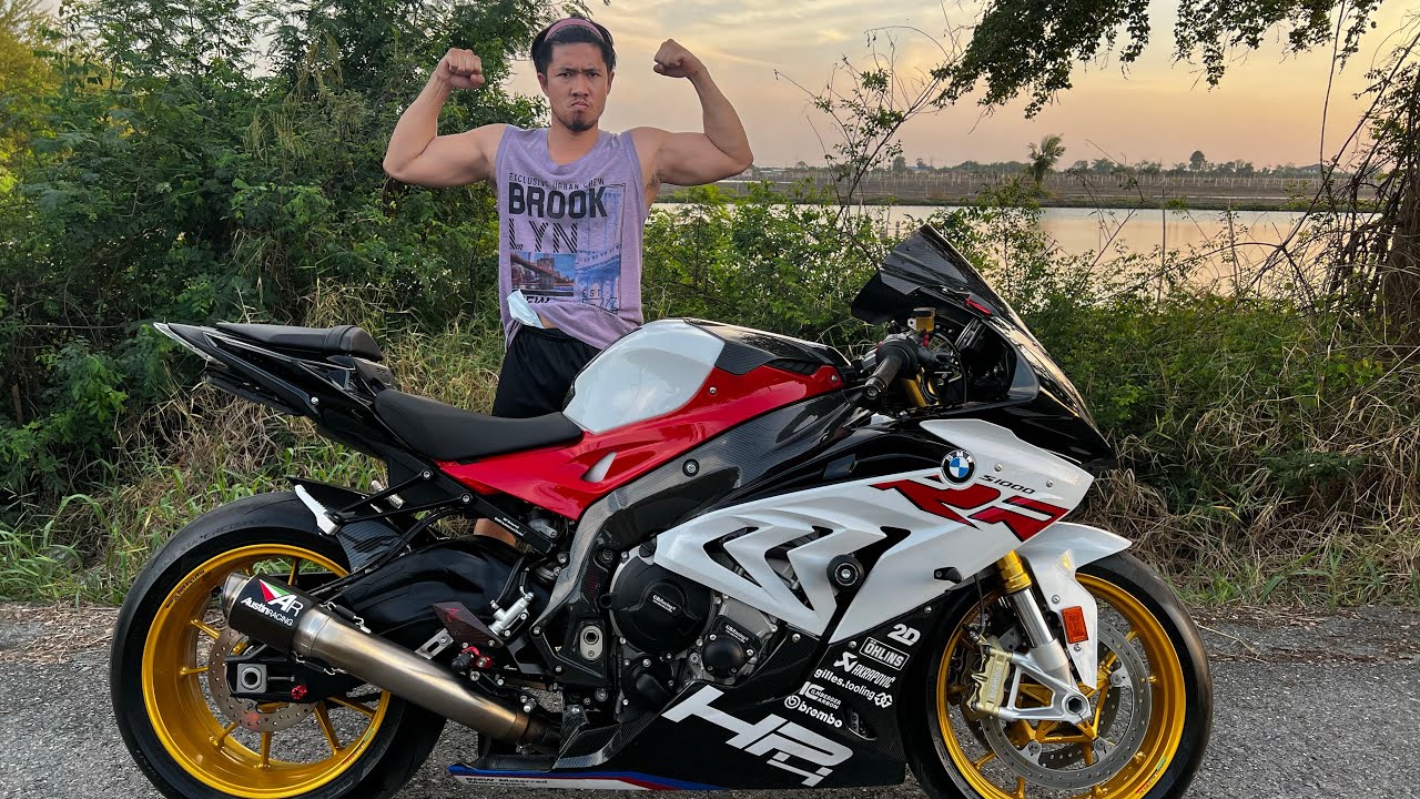 BMW S1000RR 2018 สีแพนด้า วิ่ง600โล