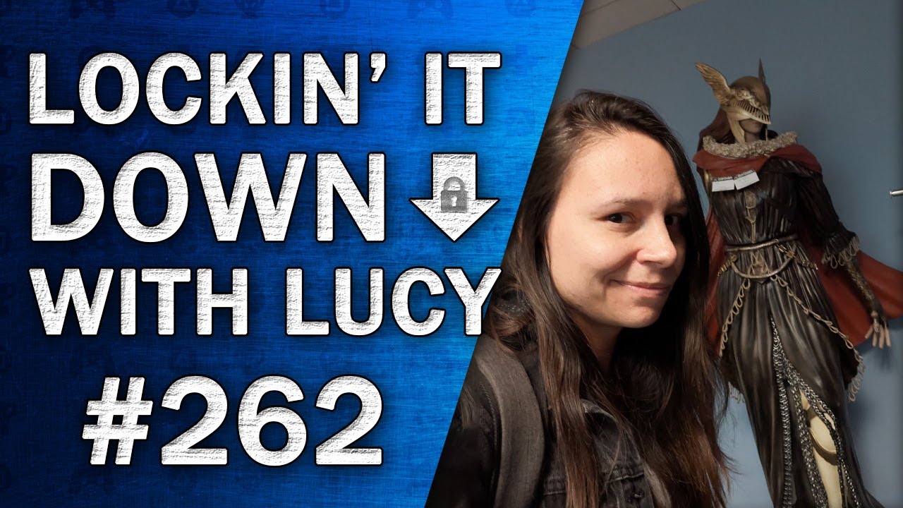 Christmas Card Giveaway Quiz and Cosy Gaming with Caravan SandWitch | Lockin' it Down with Lucy #262