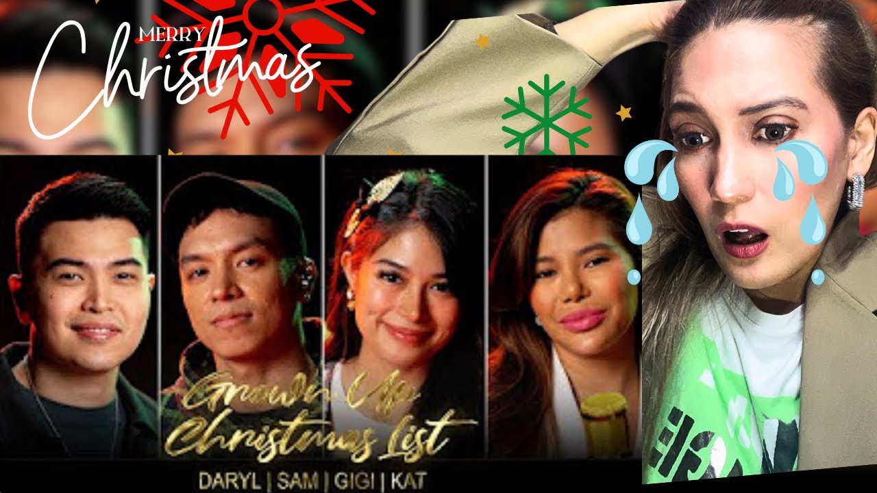 Reaction to Daryl, Sam, Gigi & Katrina’s Version of “My Grown Up Christmas List” | Merry Christmas!
