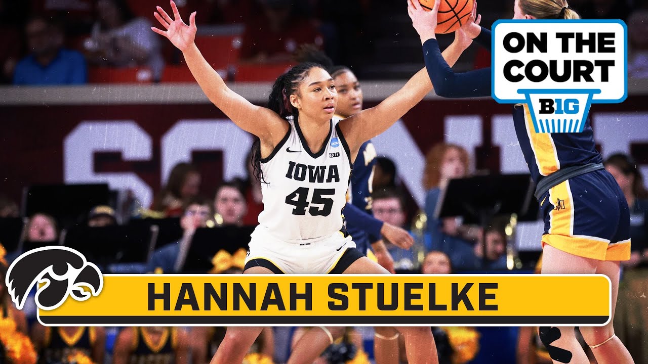Spotlighting Hannah Stuelke | On The Court | Iowa Women's Basketball