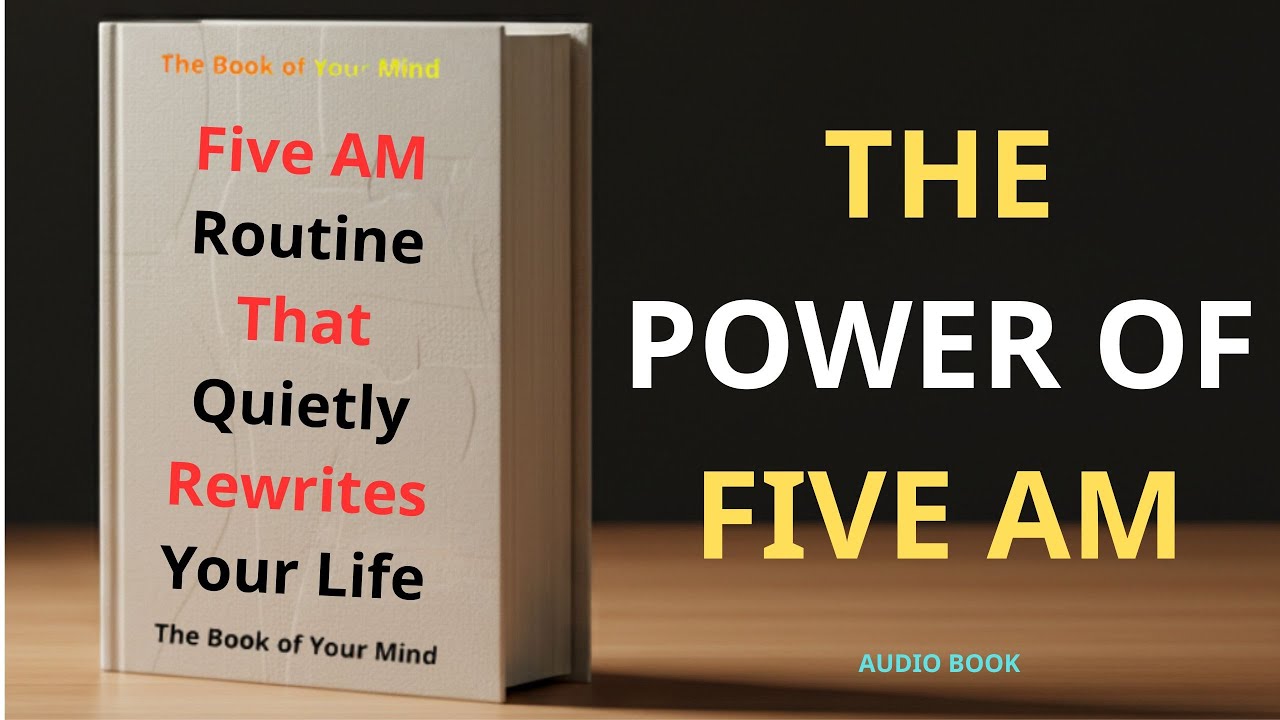 Five AM Routine That Quietly Rewrites Your Life