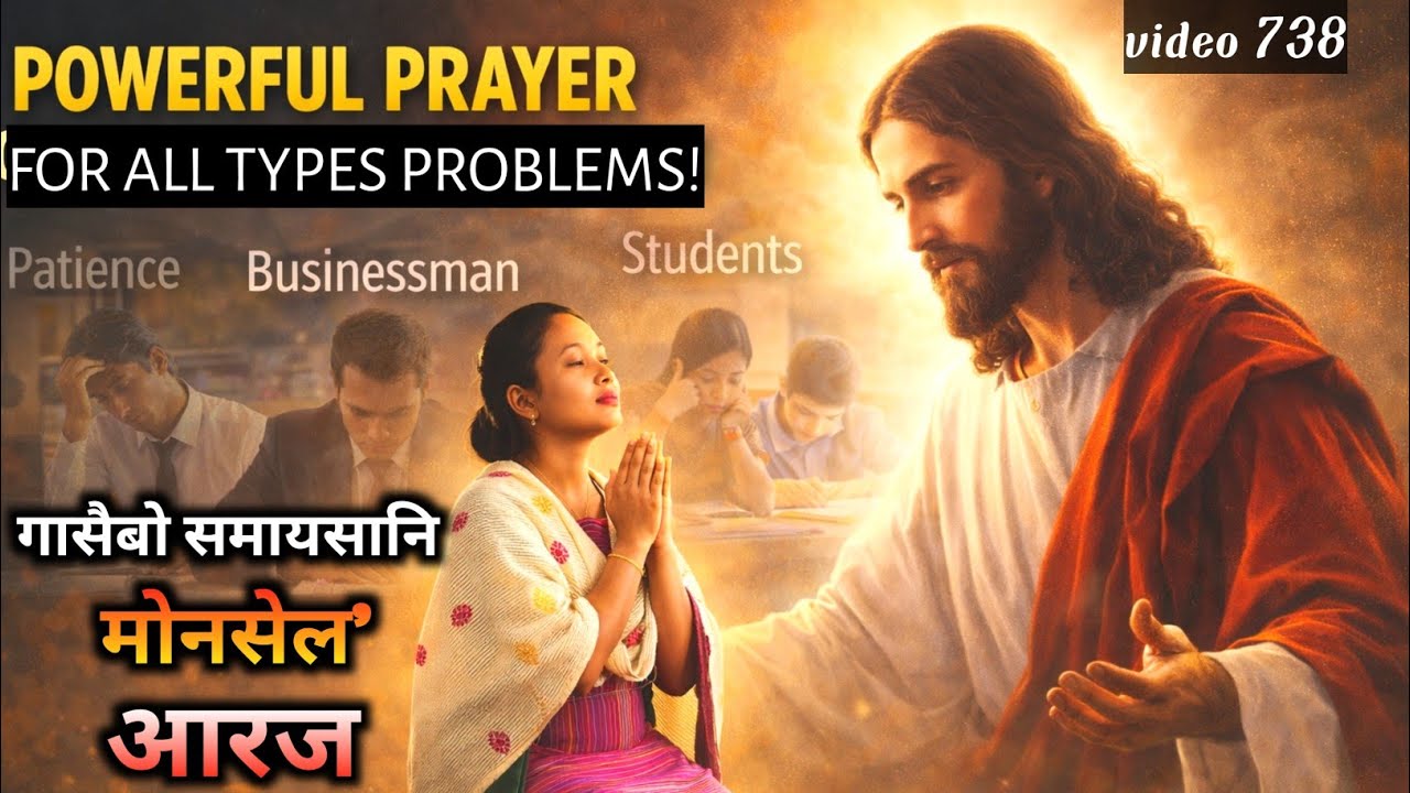 गासैबो समायसा बोस्रां जानायनि थाखै गोहो गोरा जिसुनि मुङाव गेदेर आरज! Powerful prayer for problems738