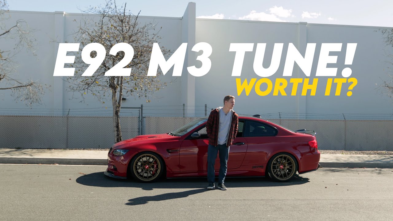 E92 M3 с настройкой GINTANI + тестовые трубки! | ВОТ ЧЕГО ОЖИДАТЬ