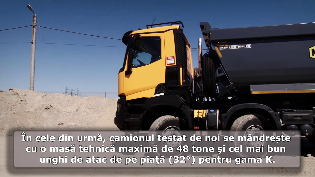 Truck test - Renault Trucks K460