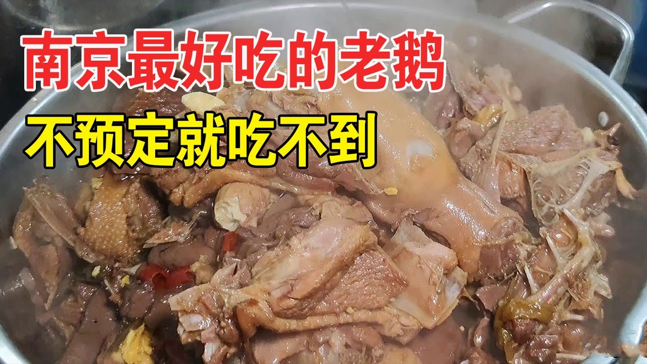 南京大叔在家里开饭店，养一年的老鹅一只卖240元，非常新鲜，不预定吃不到【麦总去哪吃】
