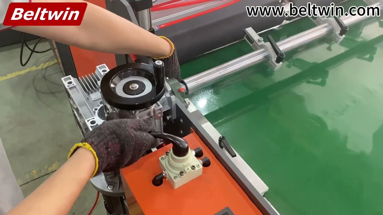 PVC PU Conveyor Belt Cutting Machine