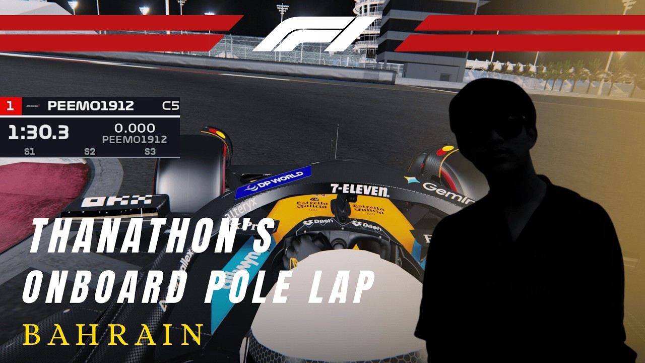Peemo1912's Onboard Pole lap | 2025 Bahrain Grand prix