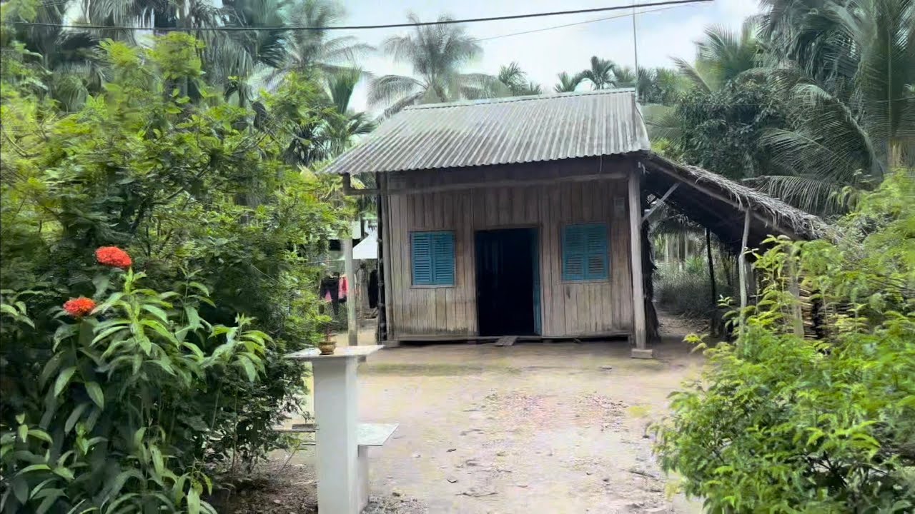 Vùng Quê Vắng Vẻ Buồn Hiu Nhà Cửa Thưa Thớt Cuộc Sống Bà Con Đơn Sơ Bình Dị