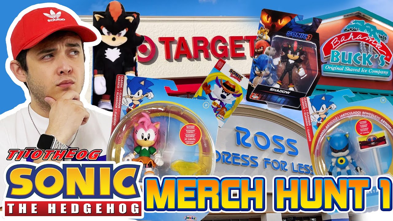 SONIC MERCH HUNTING SEPT 2024! MOVIE 3, JAKKS WAVE 18 & MORE!