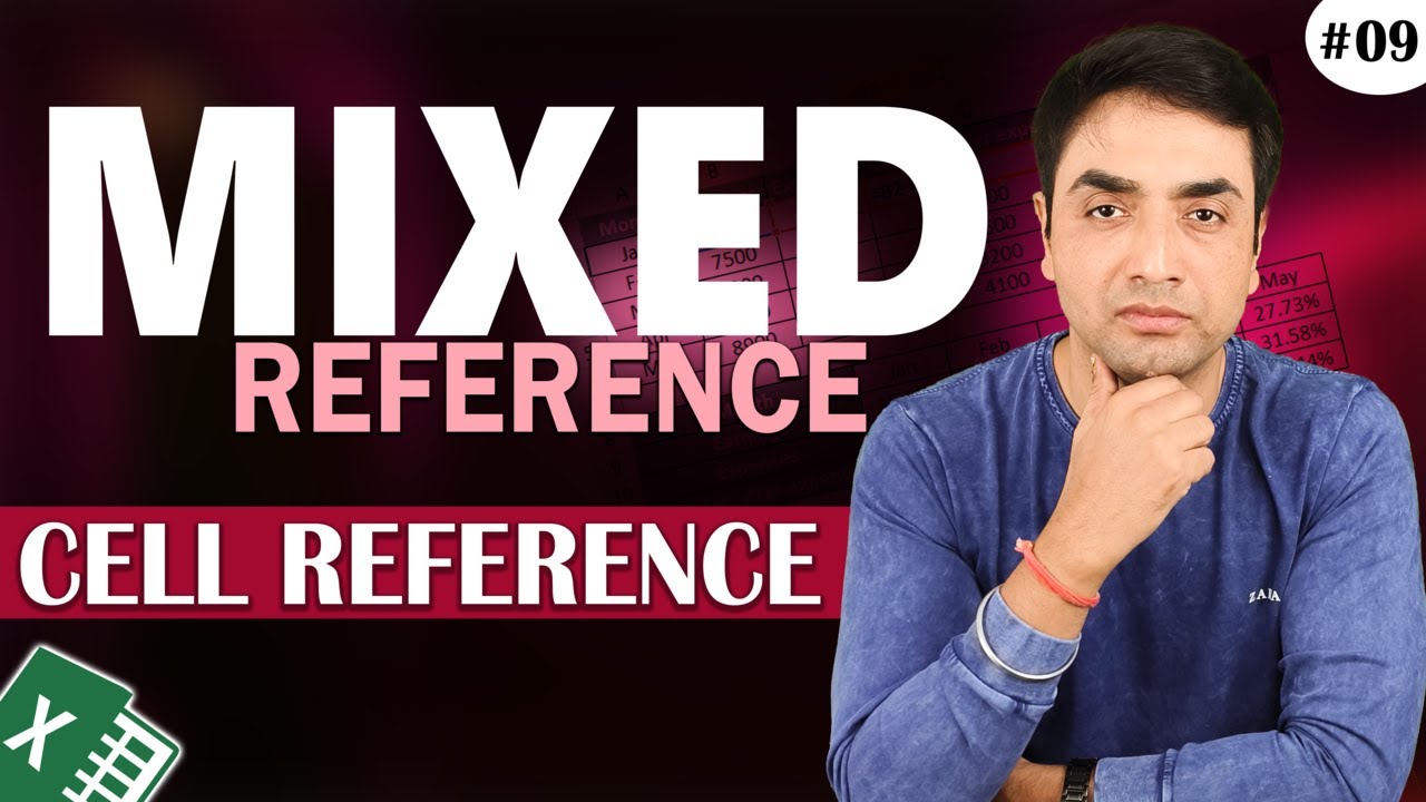 Excel Cell Reference :Mixed Reference | Ms-Excel Cell Reference
