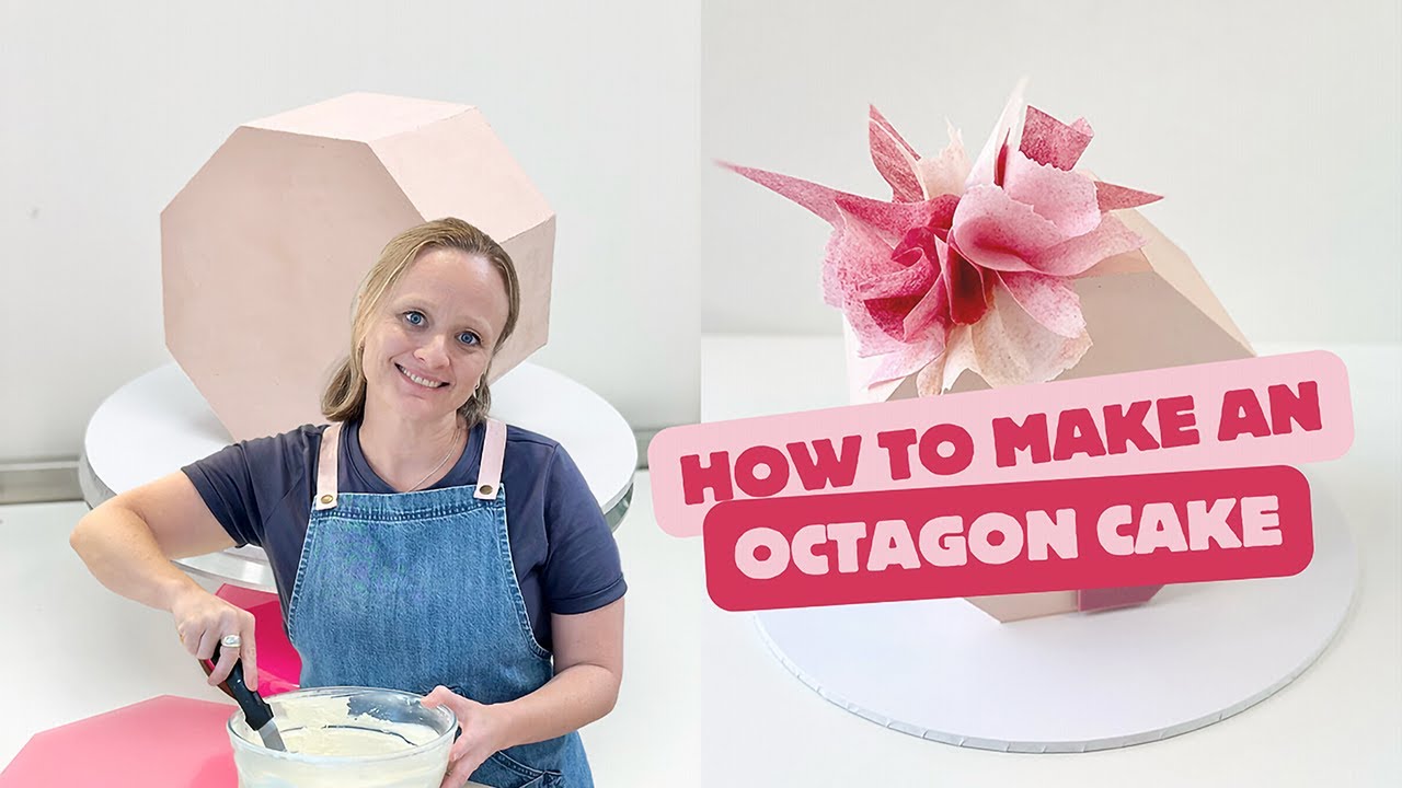 Cake Tutorial - How to make an Octagon Cake Shape