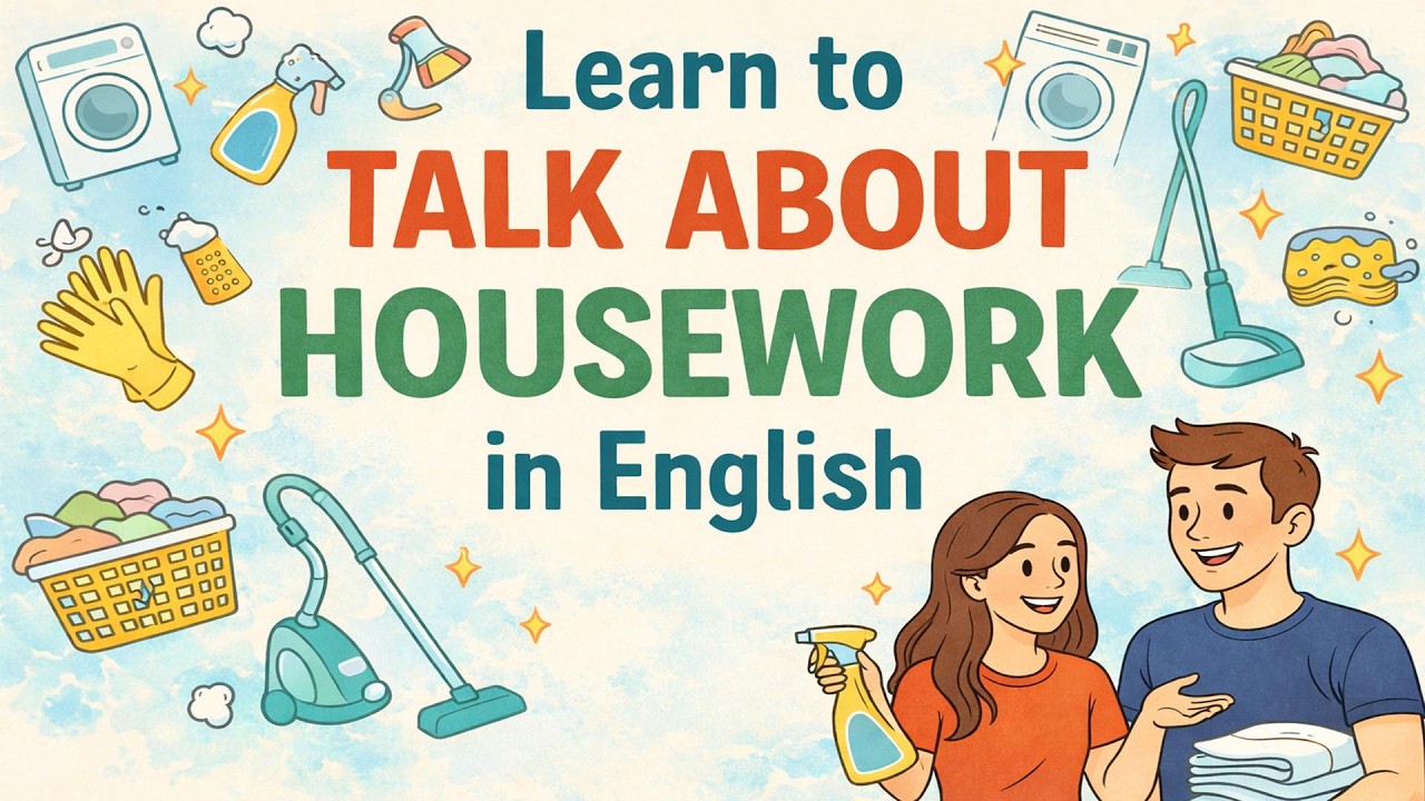 Научитесь говорить о домашних делах на английском языке | Простой ежедневный английский | Подкаст...
