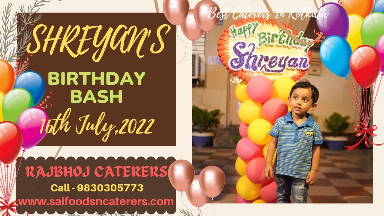 Birthday Catering Service In Kolkata | Top 5 Caterers In Kolkata | Garia | Rajbhoj | Best Caterers