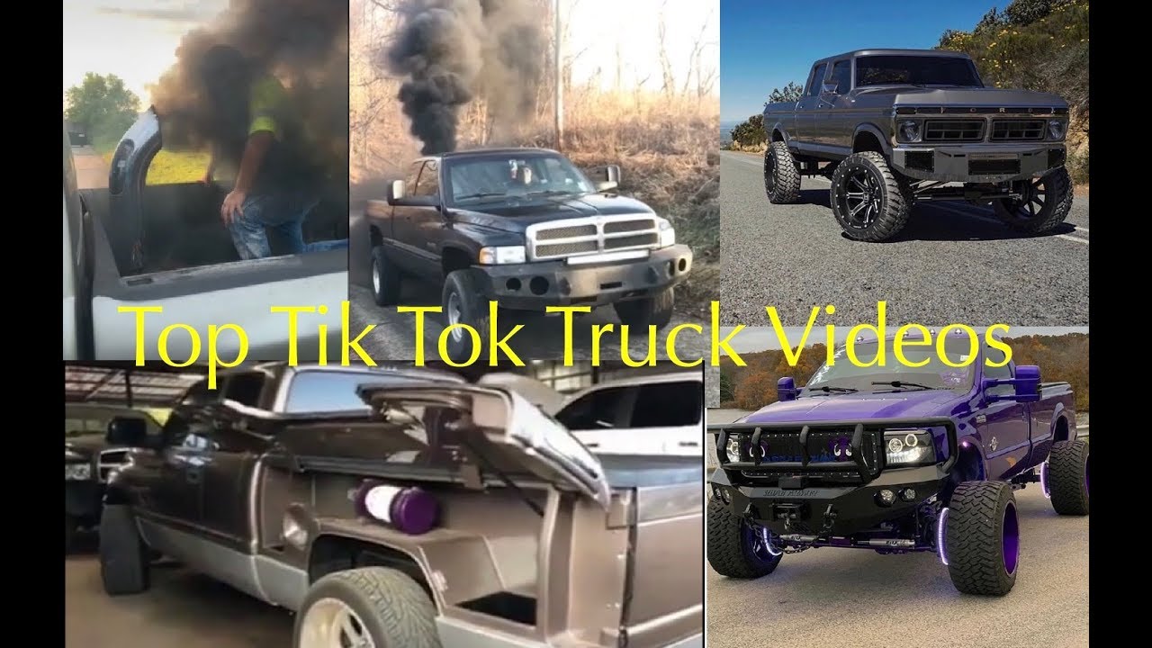 Diesel Trucks Tik Tok Compilation TikTok Meme Funny Truck Video Videos of Offroad Trucking Roll coal