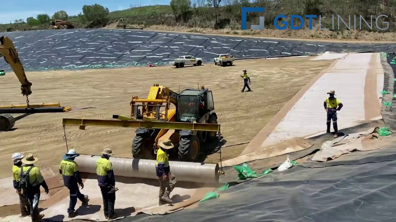 Landfill Liner Installation | Landfill Liner Construction | Landfill Liners | GDT Lining
