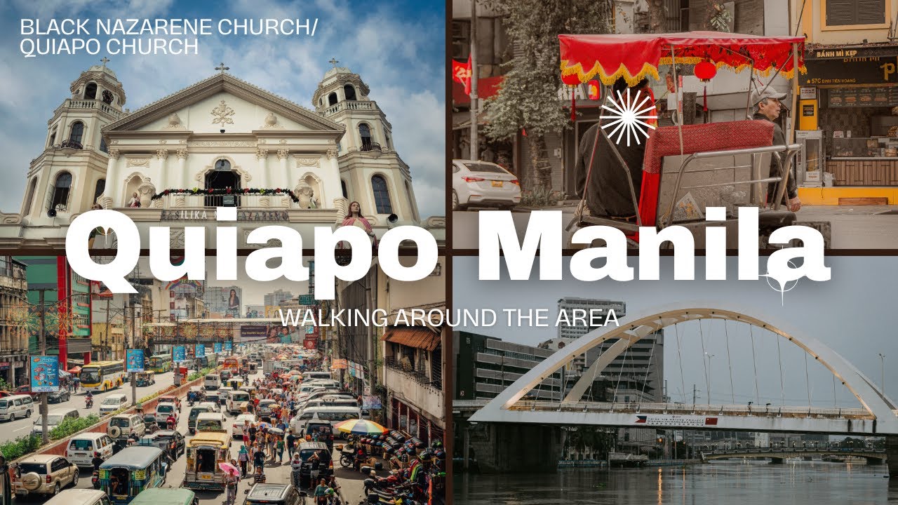 Walking around Quiapo area | First Time in Manila's STREET MARKETS | This is INSANE