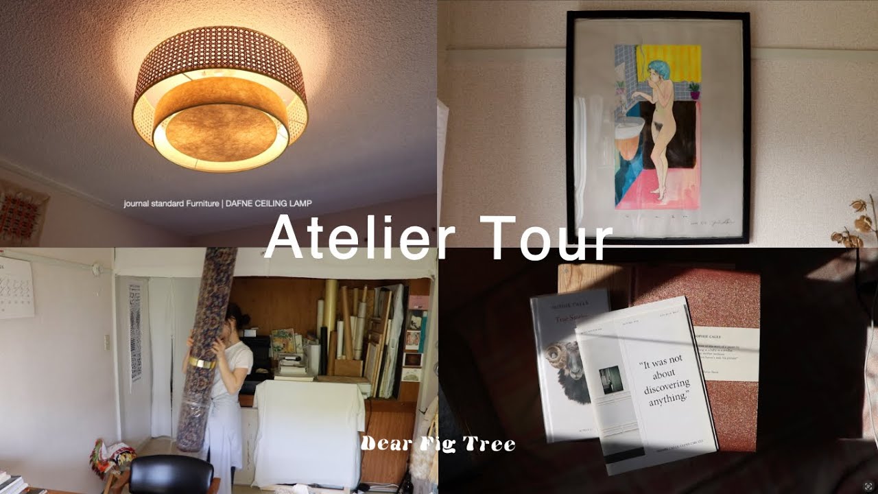 ６畳のルームツアー（本、家具、作品 etc...）