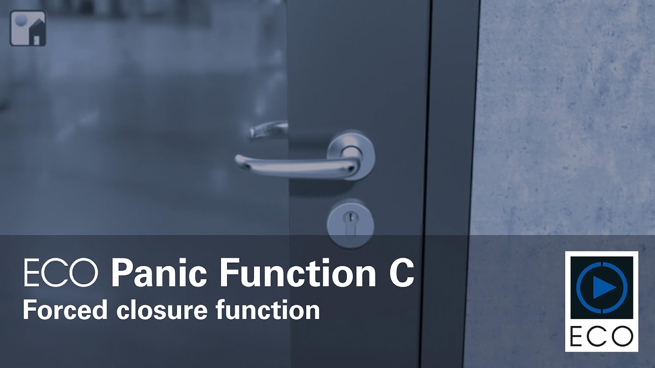 ECO Panic Function C (forced closure function)