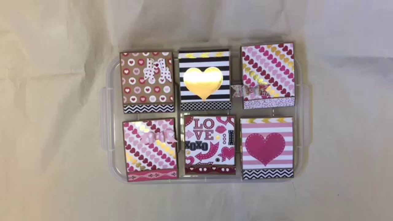 Valentine Matchbook - Candy Holder