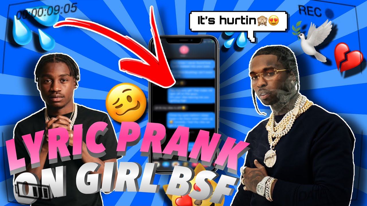 POP SMOKE “Mood Swings” | LYRIC PRANK ON BESTFRIEND🥰😜 **GONE RIGHT**💦