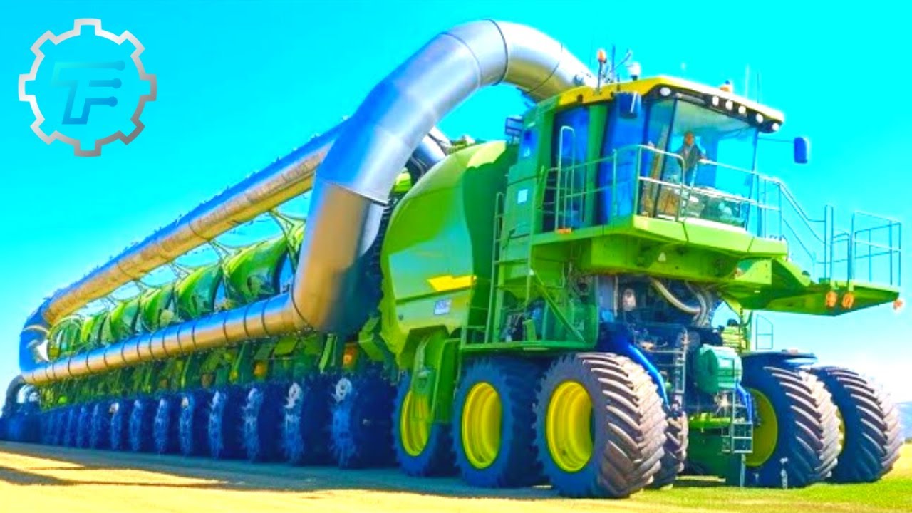 10 Largest Futuristic Agriculture Machines That Are Next Level! (Trucks and Road Trains Edition)