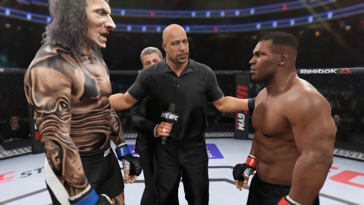 Майк Тайсон против Олд Ника — EA Sports UFC 2 — Эпический бой