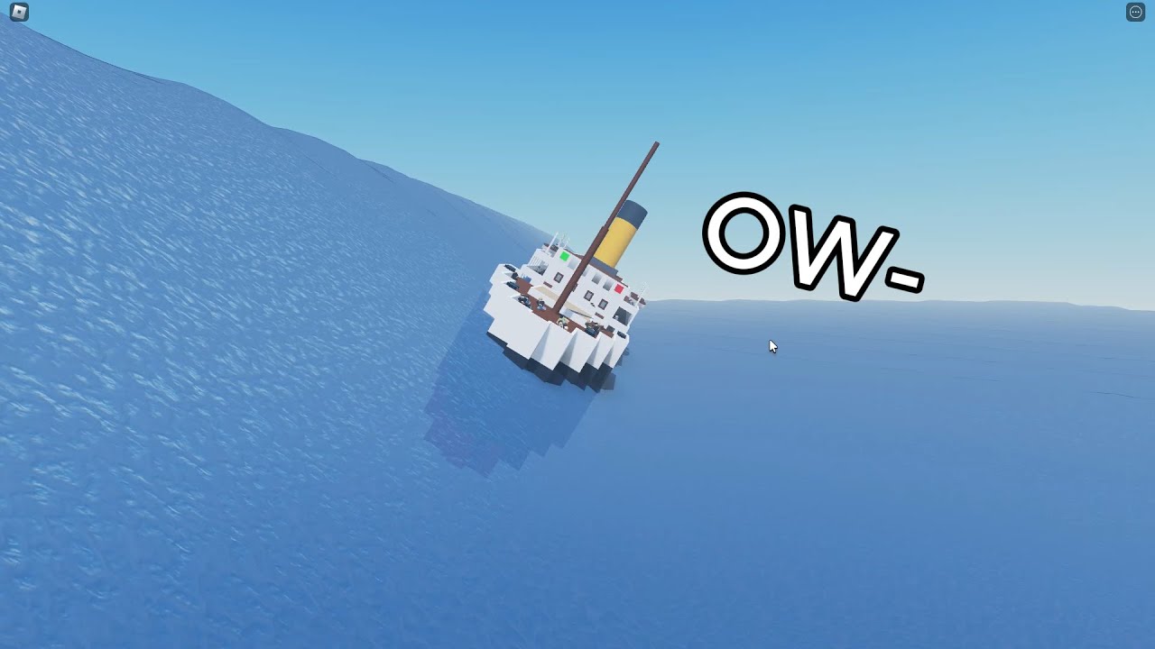 SHIPS VS TSUNAMIS - ROBLOX WATER PHYSICS