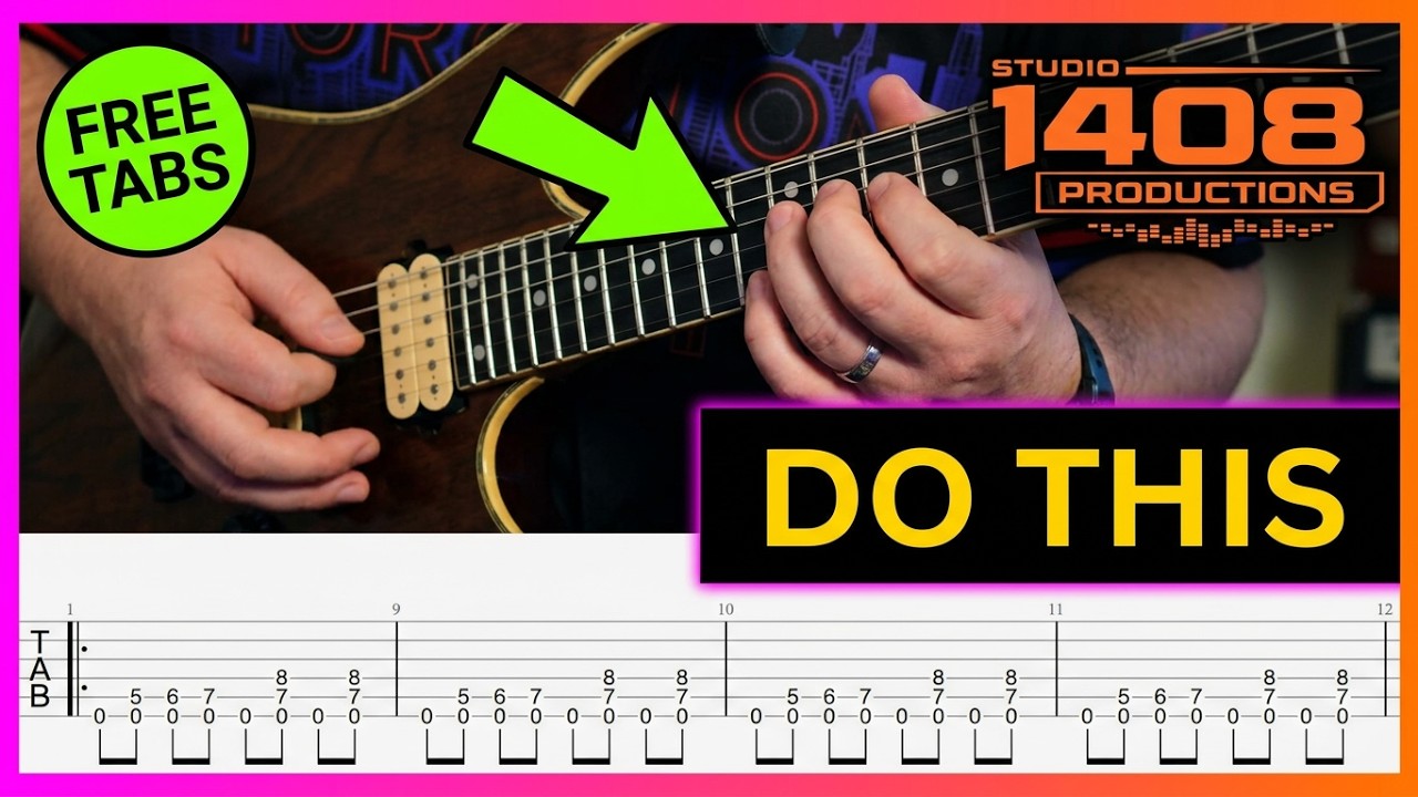 Black Sabbath, Paranoid | Tony Iommi's Guitar Parts | Tabs | Lesson | Cover | Tutorial