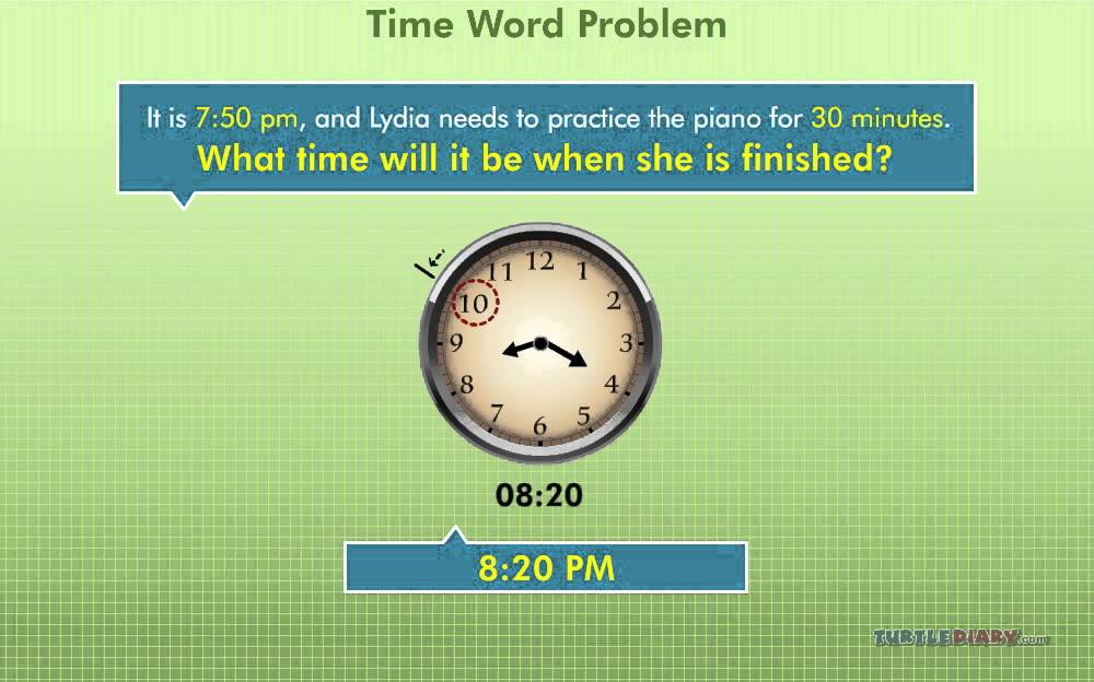 Can You Solve This Time Word Problem? | *Math for Kids*