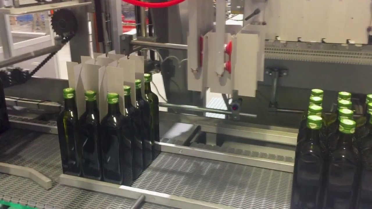 Bottles Cardboard divider Inclusion - WRAP-AROUND CASE PACKER - NOVOPAC - Inclusion Separadores