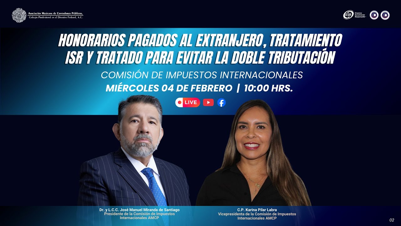 Honorarios pagados al extranjero, tratamiento ISR y Tratado para evitar la doble Tributación
