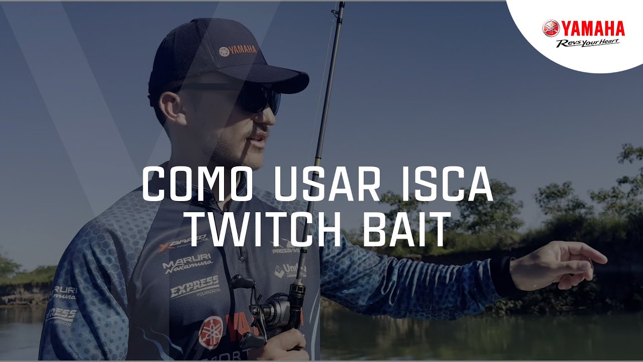 Como usar isca Twitch Bait - #DicaYamaha com Vitor Nakamura