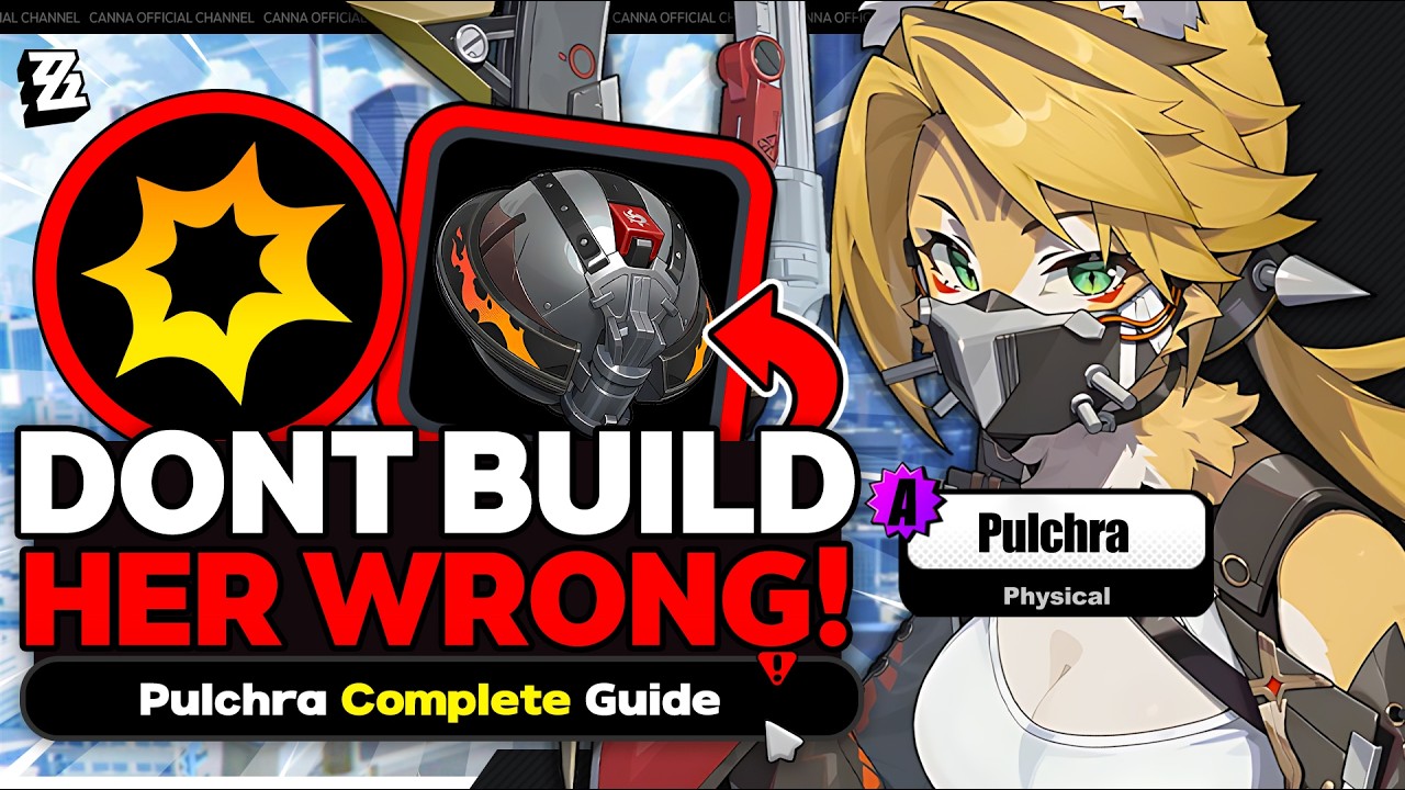 DONT MAKE THIS MISTAKE! The ULTIMATE Guide to Pulchra (Teams/Disk/W-Engine) - Zenless Zone Zero