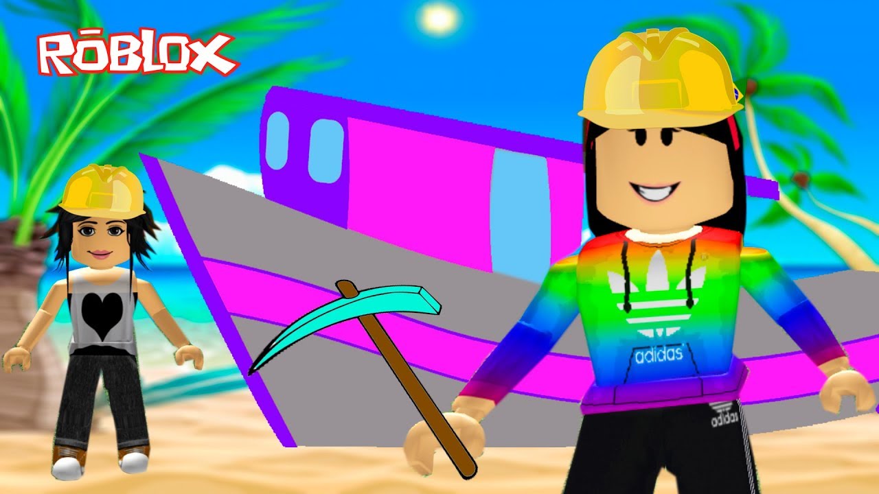 Roblox - CONSTRUIMOS O BARCO DA AMIZADE (Build a Boat For Treasure) | Luluca Games