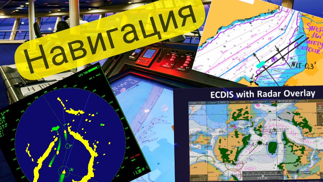 Навигация. Работа с ECDIS - Position verification, RIO and PI.