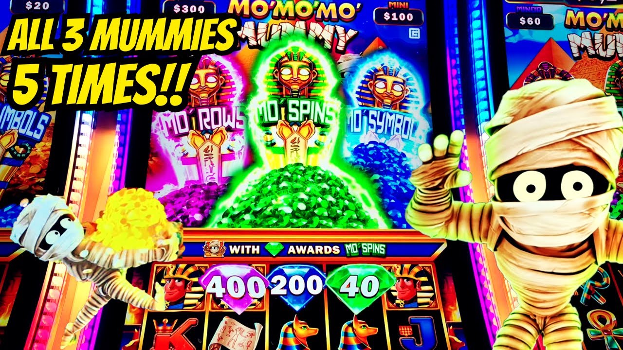 Mo Mo Mo Mummy Slot Triple Pop 5 times Choctaw Casino #slot #casino #2025 #fun #vgt