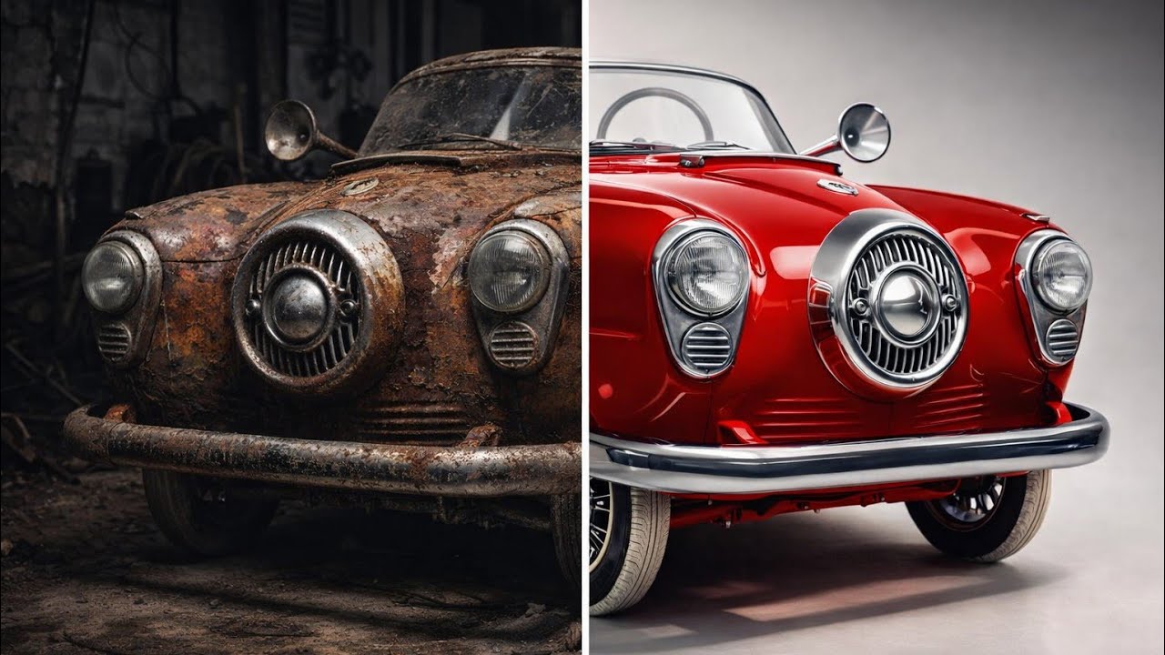 &ldquo;Abandoned Vintage Microcar Restoration | Full Silent ASMR Rebuild (No Talking)&rdquo;