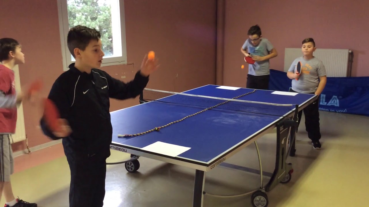 Enseigner le Ping autrement en EPS: exemple de situation 